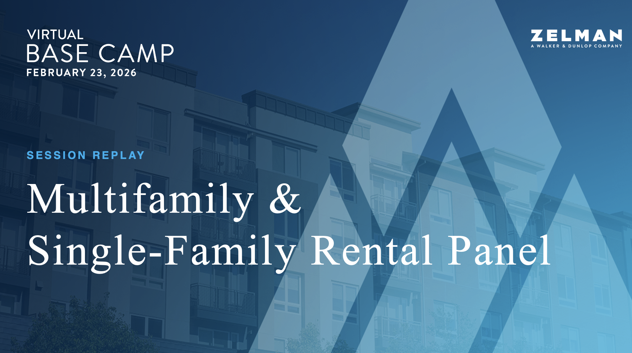 Base Camp - Multifamily & Single-Family Rental Panel