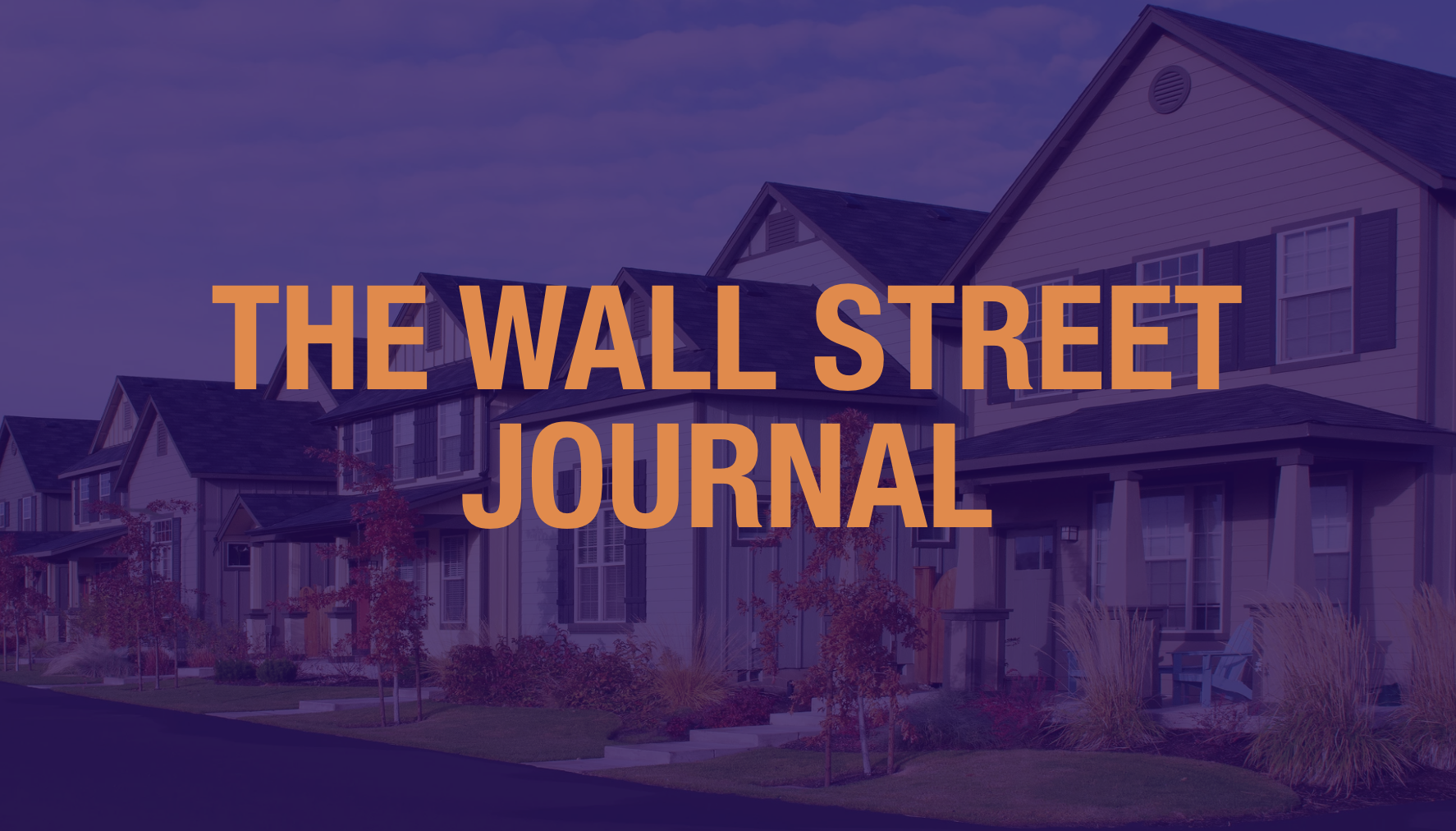 The Wall Street Journal - Tight Supply Is Limiting Home Sales at Start of Spring