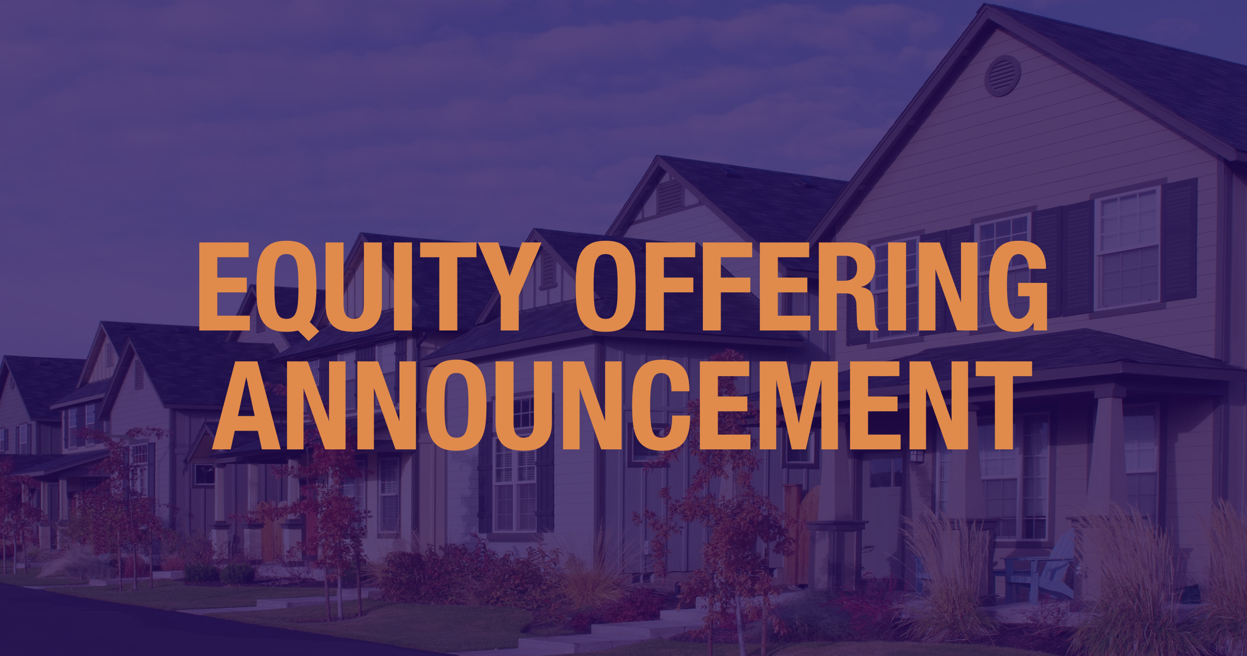 Equity Offering Announcement - Opendoor Priced an Upsized $886 Million Follow-On Offering