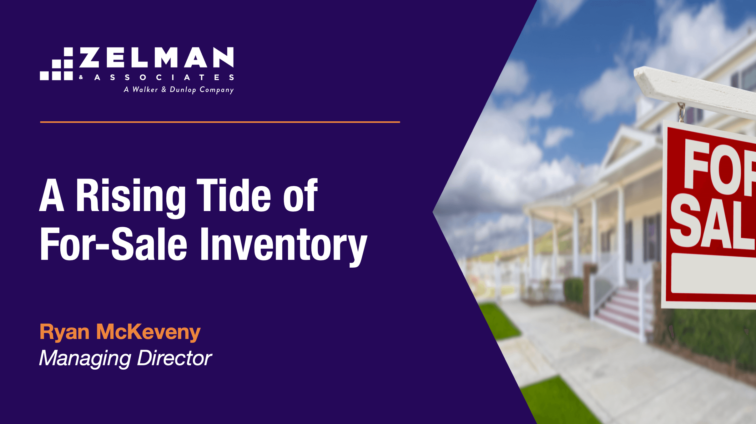 A Rising Tide of For-Sale Inventory