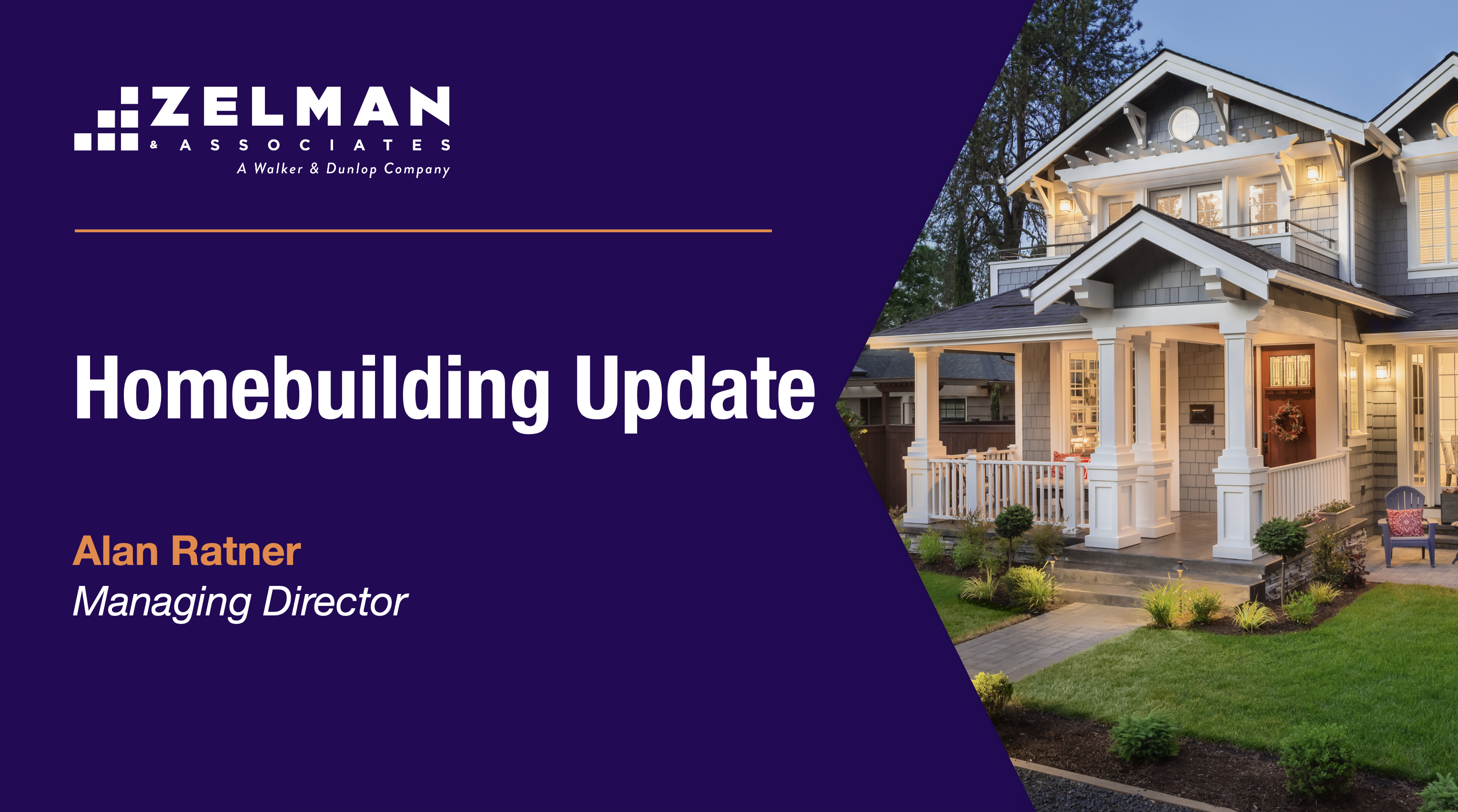 Homebuilding Update
