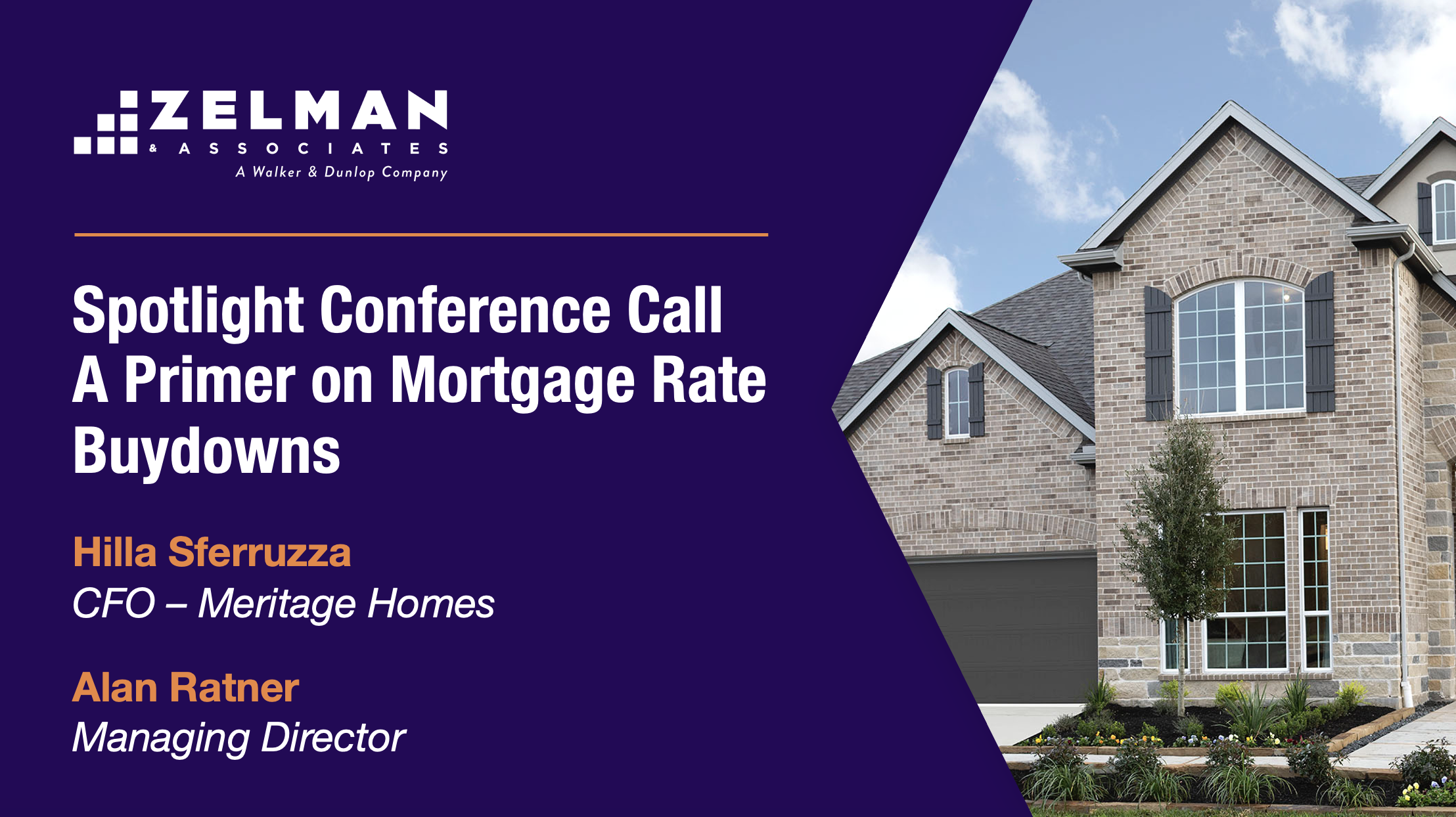 Spotlight CC: A Primer on Mortgage Rate Buydowns with Hilla Sferruzza at Meritage Homes