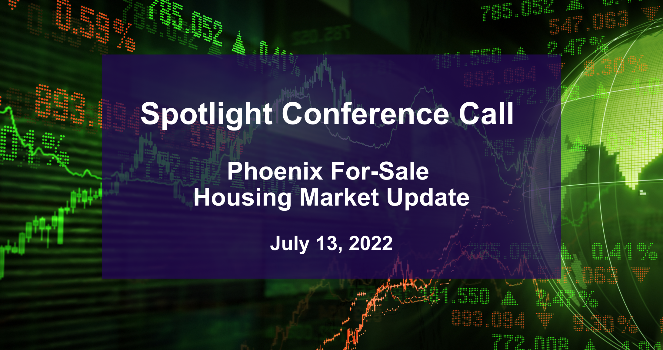 Spotlight CC: Phoenix For-Sale Housing Market Update